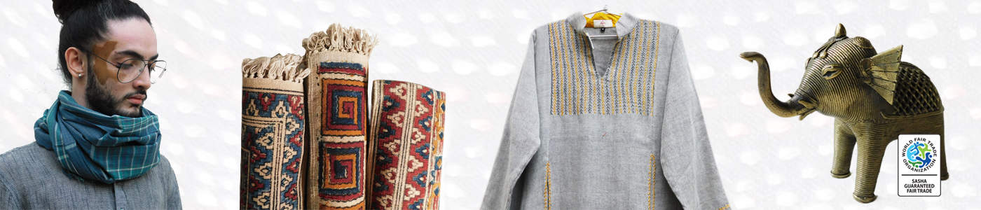 Sasha fair trade guaranteed handicraft and fashion apparel products
